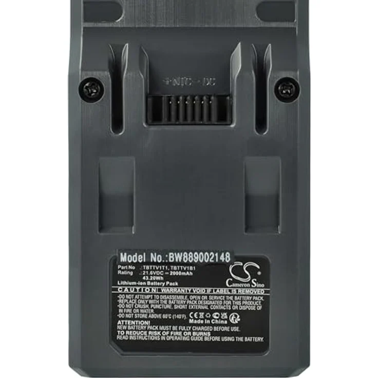 vhbw Akku Ersatz für Kärcher 2.863-362.0, 9.754-766.0 für Staubsauger (2000 mAh, 21,6 V, Li-Ion) - Leistungsstarker Hochleistungsakku – Bild 5