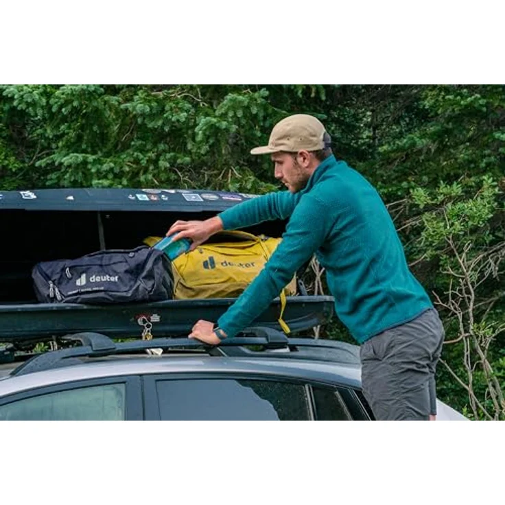 Deuter Duffel Pro 60, Weekender Reisetasche aus 100% Polyester, 66 cm, grün – Bild 7