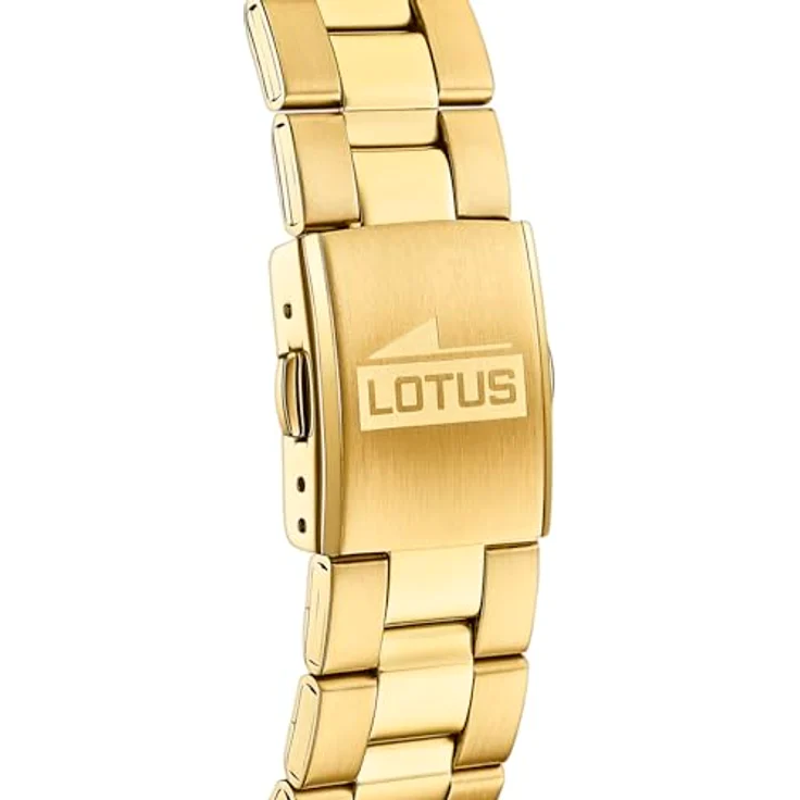 Lotus Armbanduhr Herren Chronograph Sport Minimalist 18153 2, Quarzuhr, gelbgold – Bild 2