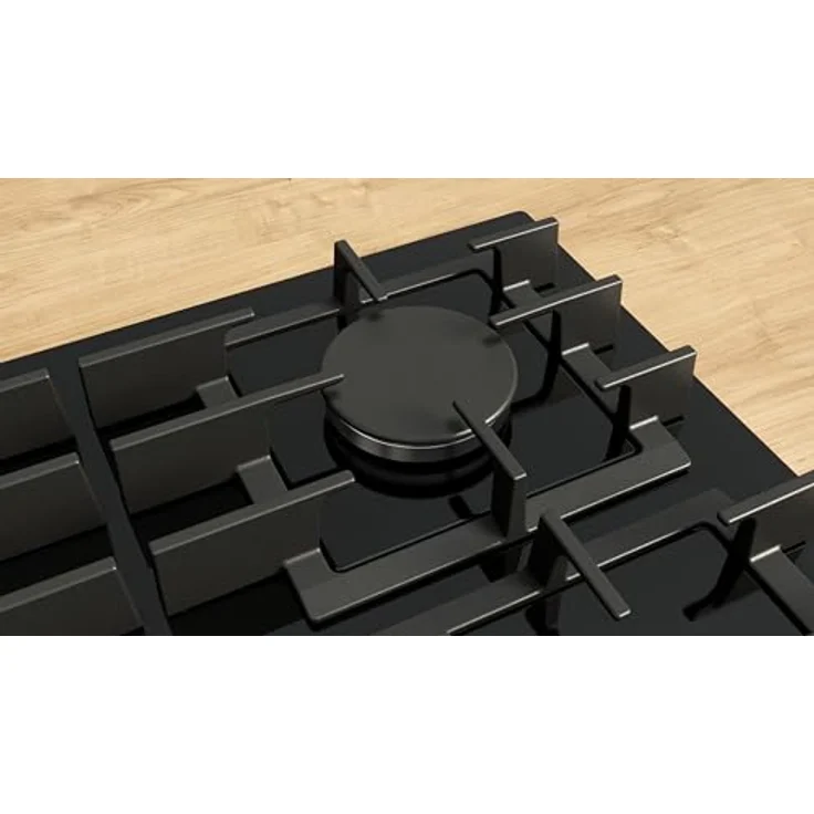 Bosch Serie 8 PRS9A6H40, autarkes 90 cm Gaskochfeld mit 5 Zonen, Schwarz – Bild 7