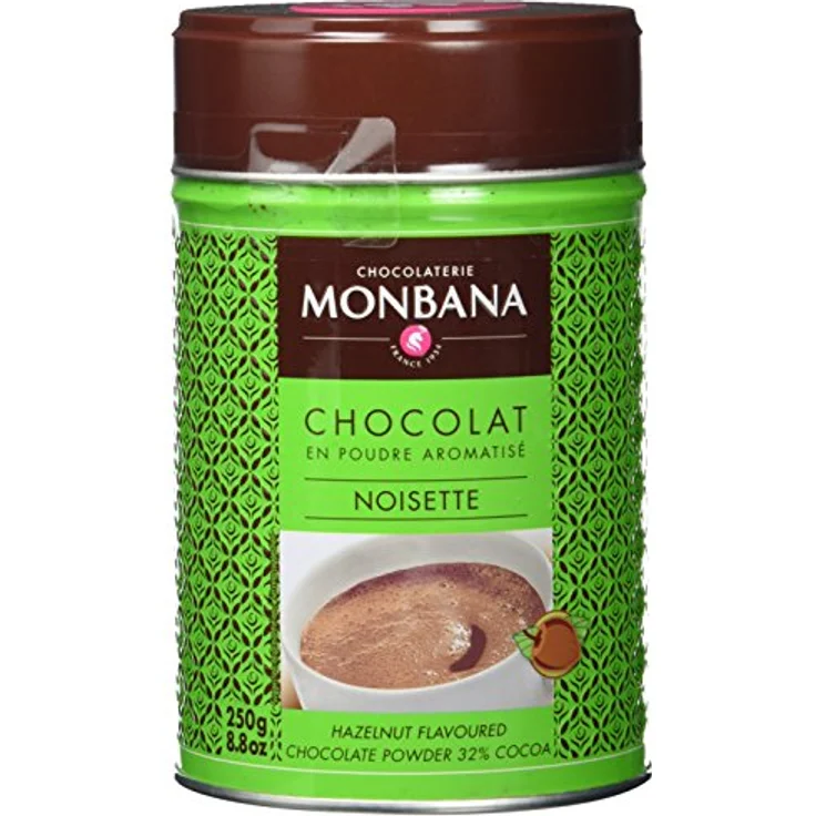Chocolaterie Monbana Trinkschokolade Noisette, 250g – Bild 2