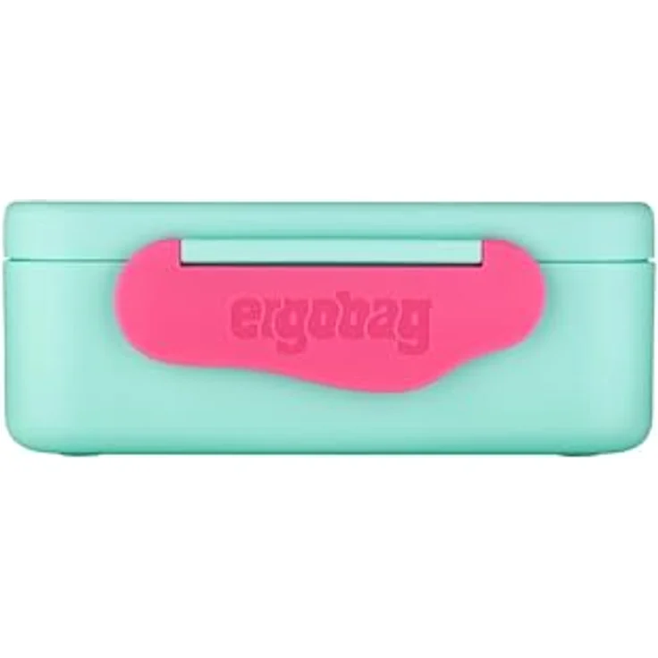ergobag Lunchbox Brotdose, Tritan, 1-tlg. mit Trennfach für Obst und Gemüse, BPA-frei, spülmaschinenfest – Bild 2