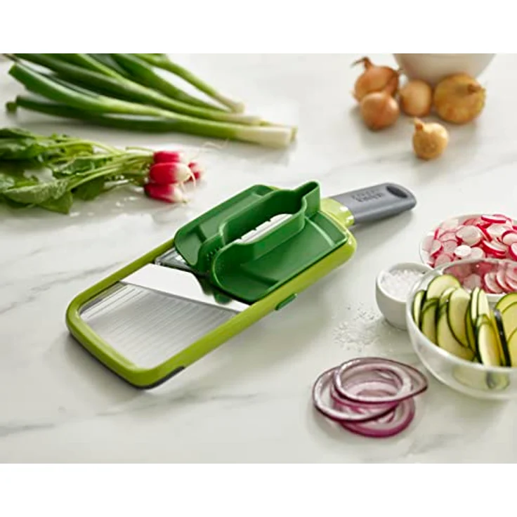Joseph Joseph Multi-Grip Mandoline Schneider Gemüseschneider Reibe Grün 20141 – Bild 6