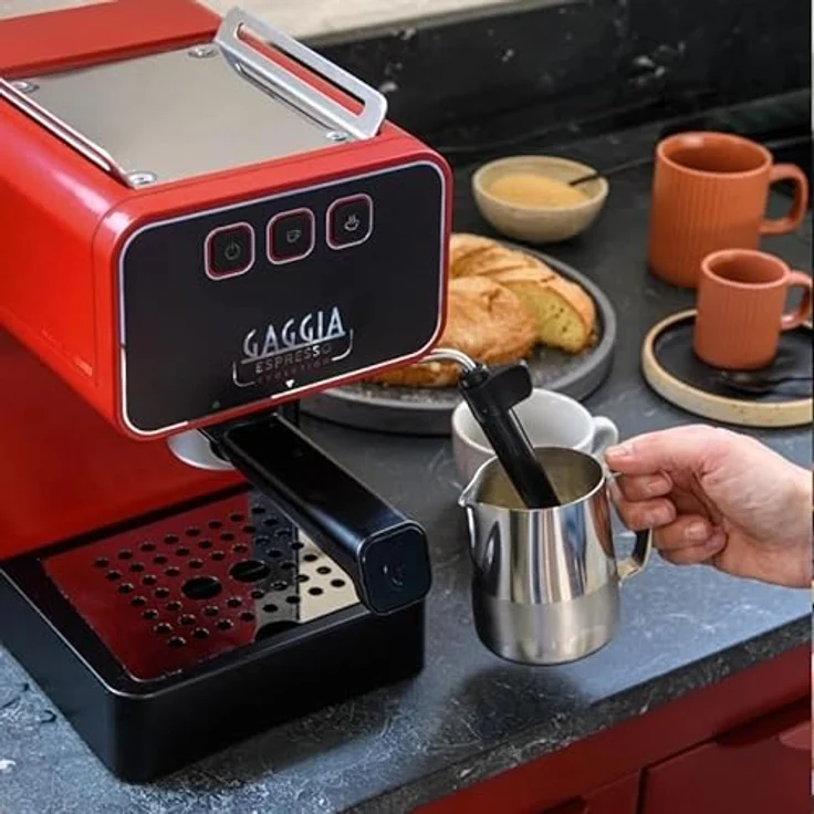 Gaggia ESPRESSO EVOLUTION nero EG2115/01, Siebträgermaschine, Schwarz – Bild 6