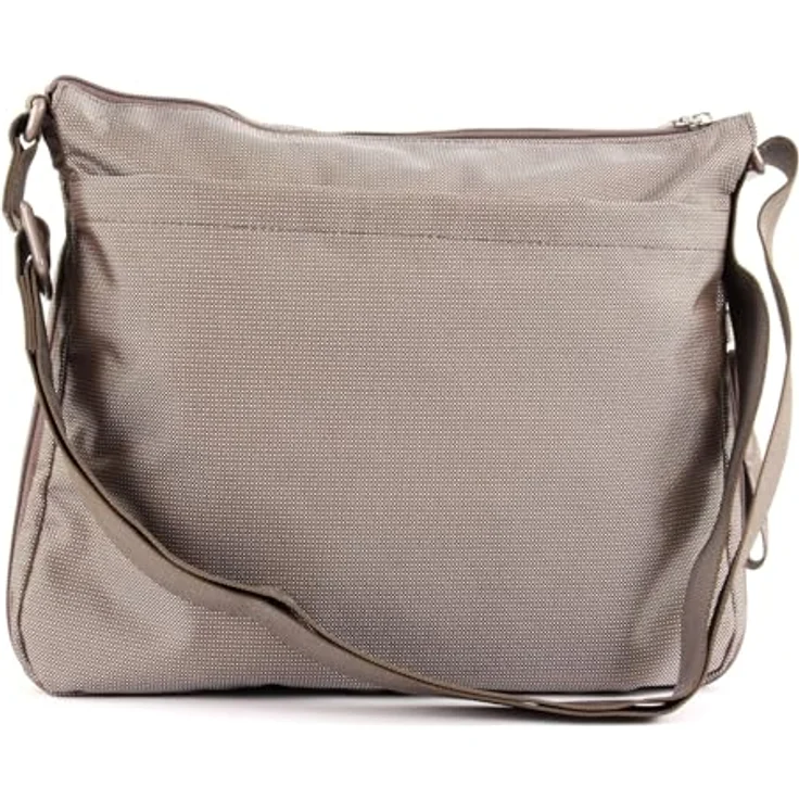 Mandarina Duck MD20 QMTX6 Umhängetasche, geräumig für A4-Unterlagen, Braun – Bild 4