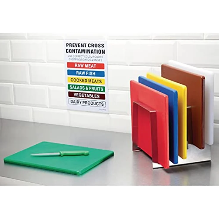 Hygiplas LDPE Schneidebrett grün 30,5x22,9x1,2cm – Bild 6