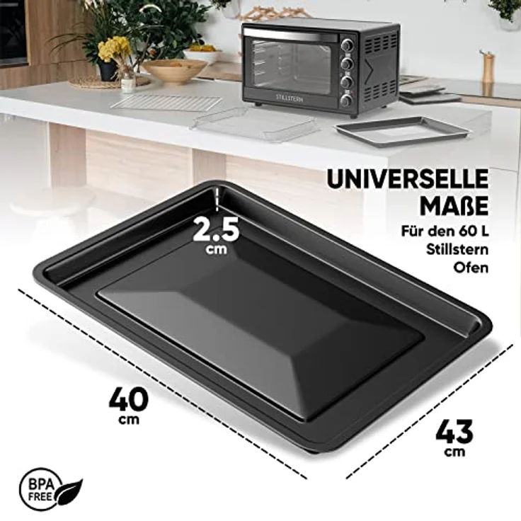 Backblech für Stillstern 60L Minibackofen (MB60-MX 2G) – Bild 3