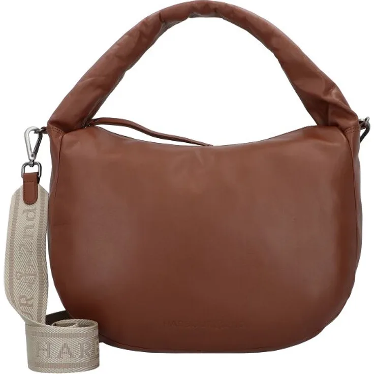 Harbour 2nd Just Pure Melissa, Handtasche aus 100% Leder, 35 cm, braun