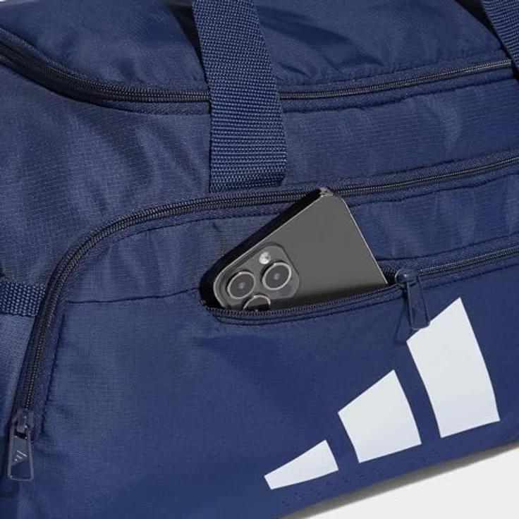 adidas Sportswear Dufflebag Training Defender S, sportliche Sporttasche mit verstellbarem Schultergurt, 42,3 Liter Volumen, schwarz – Bild 5