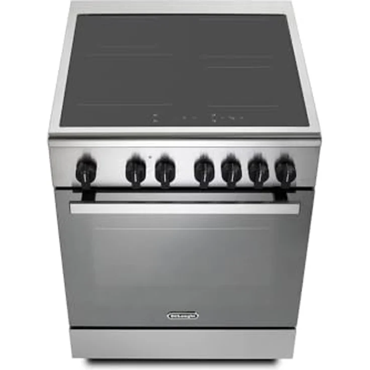 De'Longhi DMX 64 INL, Elektroherd Induktion mit 4 Brennern, Umluft und Dampf, 60x60 cm, Edelstahl – Bild 3