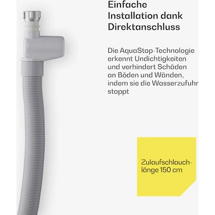 Klarstein Velaire Geschirrspüler 45cm, Halbintegriert, 10 Plätze, 9 Programme, 42 dB, AquaStop, Kindersicherung, B-Energieeffizienz – Bild 7