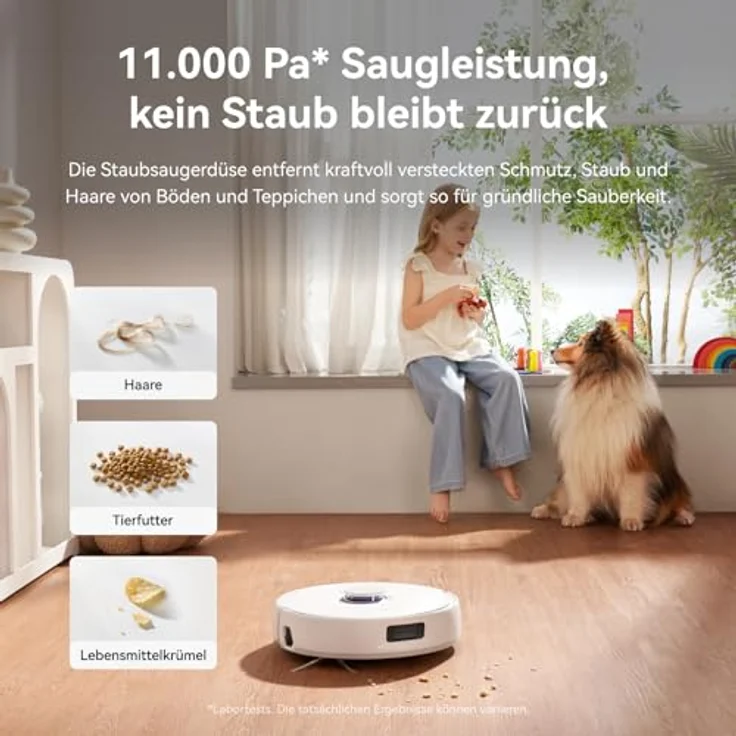 Narwal Saugroboter X10 Pro, Staubsauger-Roboter mit 11.000 Pa Saugkraft, DualFlow Anti-Tangle System, millimetergenaue Hindernisvermeidung, Zubehörpaket für 1 Jahr – Bild 5
