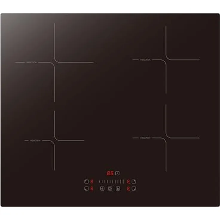 PKM Induktionskochfeld IN4-SA | Glaskeramikkochfeld | Touch Control | Booster Funktion, schwarz