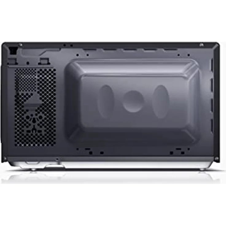 Sharp YC-MG01E-B Mikrowelle mit Grill, 20 Liter Garraum, 800 Watt, Garraumbeleuchtung, Grillgestell, Timer, schwarz – Bild 5