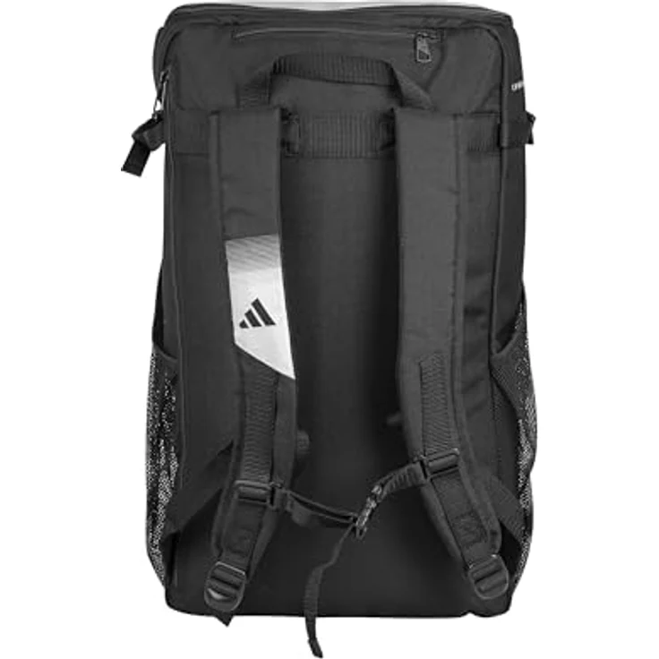 adidas Performance Sportrucksack BackPack Combat Sports, 30L, schwarz/weiß, mit Laptop- und Tabletfach, aus 100 % recyceltem Polyester – Bild 4