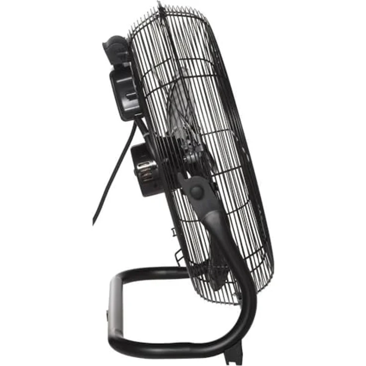 Sygonix Bodenventilator 70W, schwenkbar, Ø 505mm x H 480mm, Schwarz – Bild 4