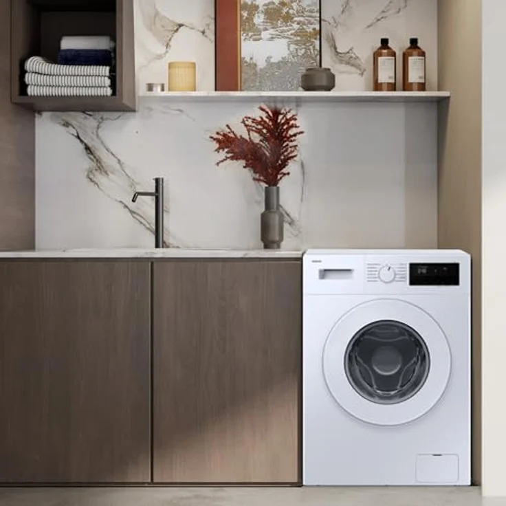 Samsung WW3000FM, 9 kg SLIM Waschmaschine mit Hygiene-Dampfprogramm, Frontlader, Energieeffizienz A, 1400 RPM, 76 dB – Bild 3
