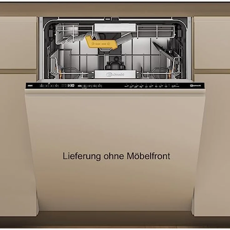 Bauknecht B8I HP42 LC, vollintegrierbarer Geschirrspüler mit MaxiSpace und NaturalDry, Energieeffizienzklasse C, 42 dB – Bild 1
