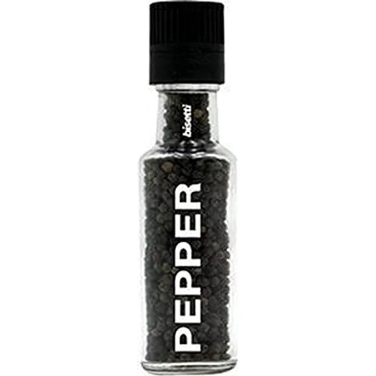 Rechberger Pantelleria Pfeffermühle, Höhe 165 mm, aus Glas für Pfeffer