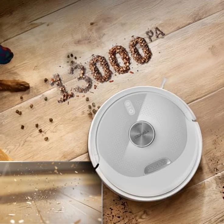 Cecotec Conga Y60, Beutelloser Staubsauger-Roboter mit Lasernavigation, 0,35 l, Perleffekt, autonom mit Selbstentleerung – Bild 3