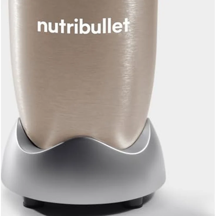 NutriBullet Blender Pro Standmixer aus gebürstetem Edelstahl inkl. Zubehör, 10tlg. – Bild 3
