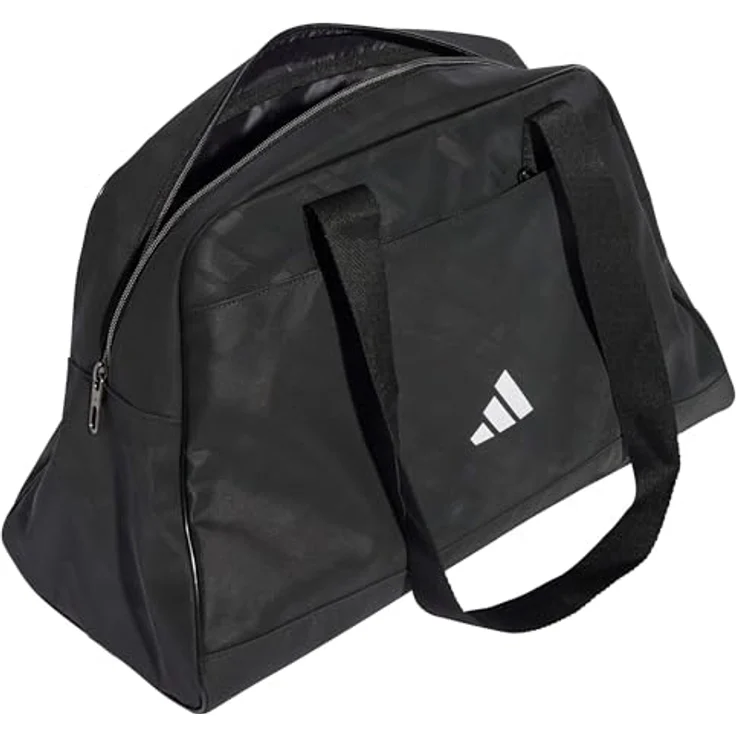 adidas Performance MNGRM BWL BAG, Sporttasche aus 100% Polyester, schwarz/weiß, trocken abwischbar – Bild 4