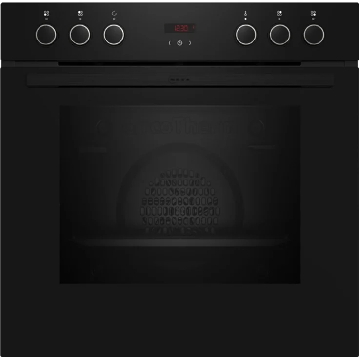 NEFF E1CCD2AK3 Einbau-Herd, 60 x 60 cm, Schwarz