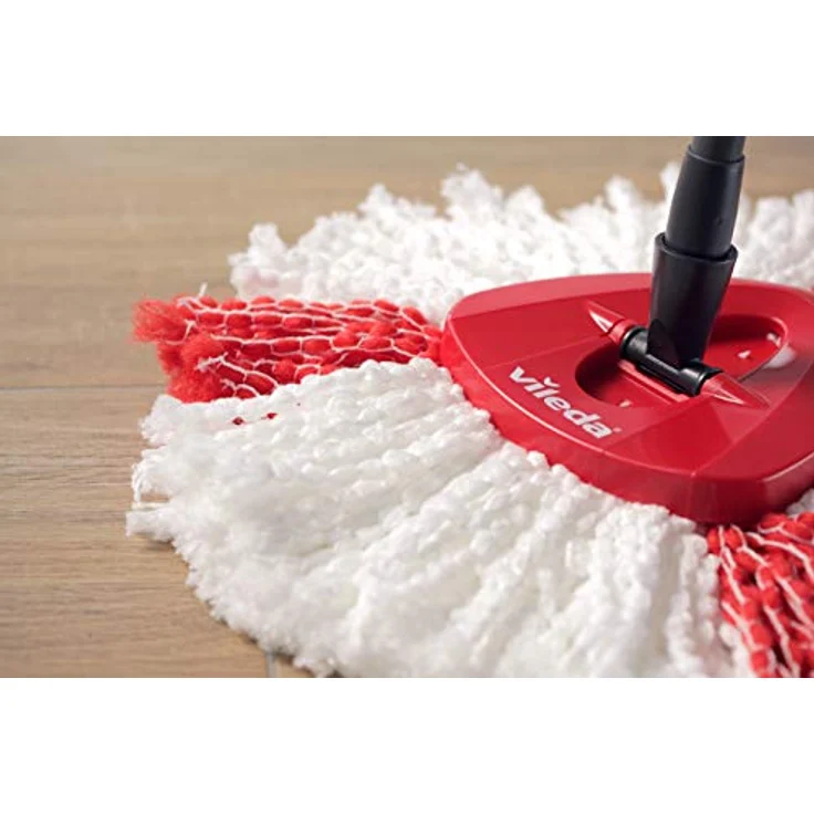 Vileda Turbo EasyWring & Clean Komplett Set blau Wischmop und Eimer mit PowerSchleuder – Bild 5