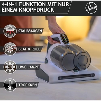 Miteguard Milbensauger Mit UV-Licht & 60°C Heißluft - Matratzenreiniger Gegen Hausstaubmilben