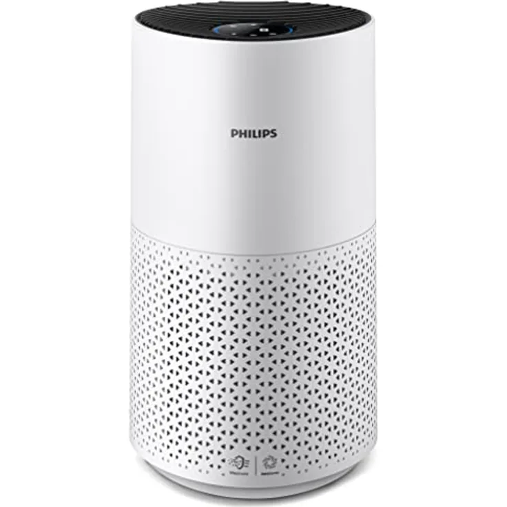 Philips Domestic Appliances Luftreiniger Smart 1000i Serie - Reinigt Räume zu 78 m² - Entfernt 99,97% der Pollen, Allergien, Staub und Rauch - Wi-Fi-Konnektivität - Ultraleise und niedriger Energieverbrauch - AC1715/30, AC1715/10, Weiß