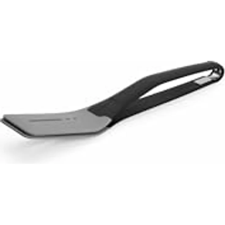 Woll Cook-It, Küchenzange mit flexibler Kelle, 6 cm breit, 30 cm lang, grau, hitzebeständig bis 220°, spülmaschinenfest – Bild 3