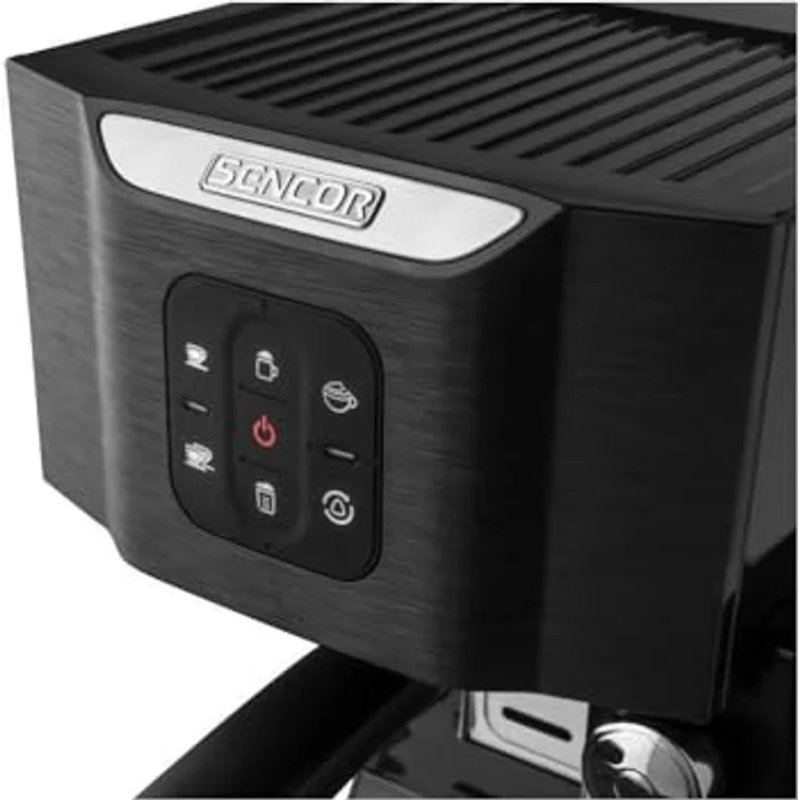 Sencor Ekspres ciśnieniowy Sencor SES4040BK, Kaffeevollautomat, Silber – Bild 6