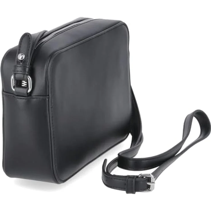 Joop! Jeans Giro Borchia Umhängetasche, 21.5 cm, schwarz, 100% Polyurethan – Bild 2