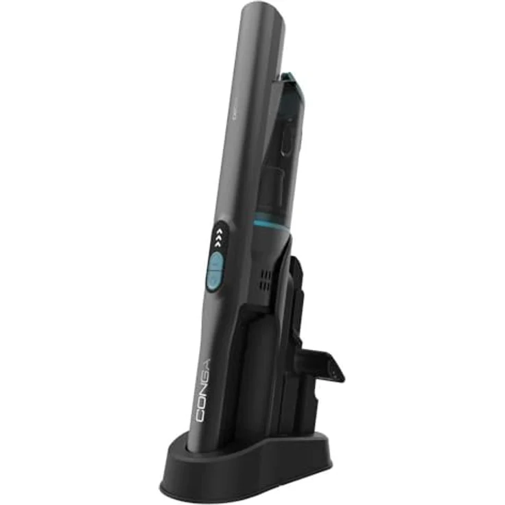 Cecotec Kabelloser Handstaubsauger Conga Rockstar Micro+ Clean&Car, 210W, Digitaler Bürstenloser Motor, 20 kPa, 40 Minuten Akkulaufzeit, 12V Auto-Ladegerät, 2 Modi – Bild 2