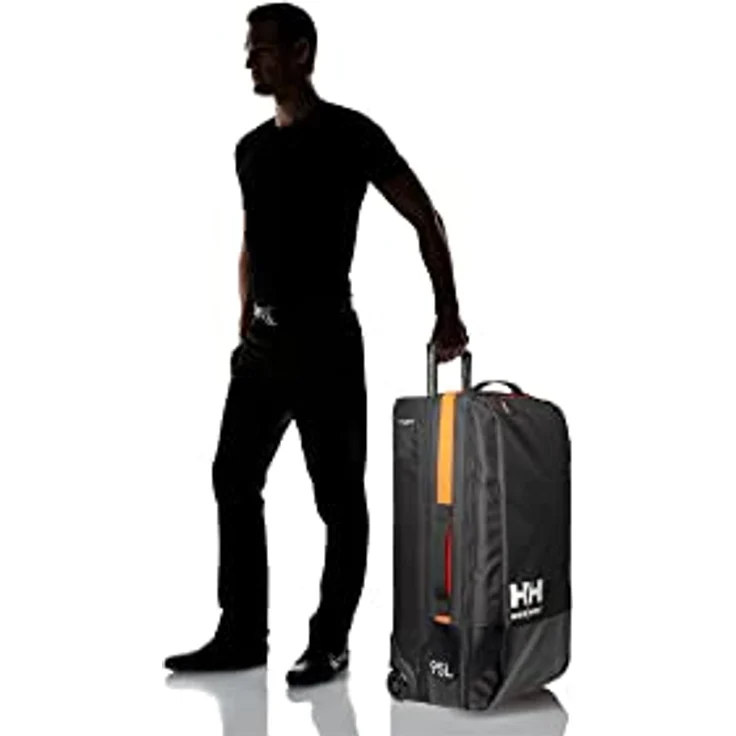 Helly Hansen Workwear 95 L Reisetasche Trolley Bag, strapazierfähiger Stoff mit verstärkter Basis, schwarz – Bild 5