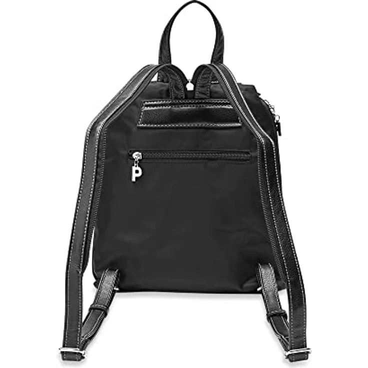 Picard Sonja City Rucksack, 29 cm, schwarz, 100% Nylon, kompakt und stylisch – Bild 3
