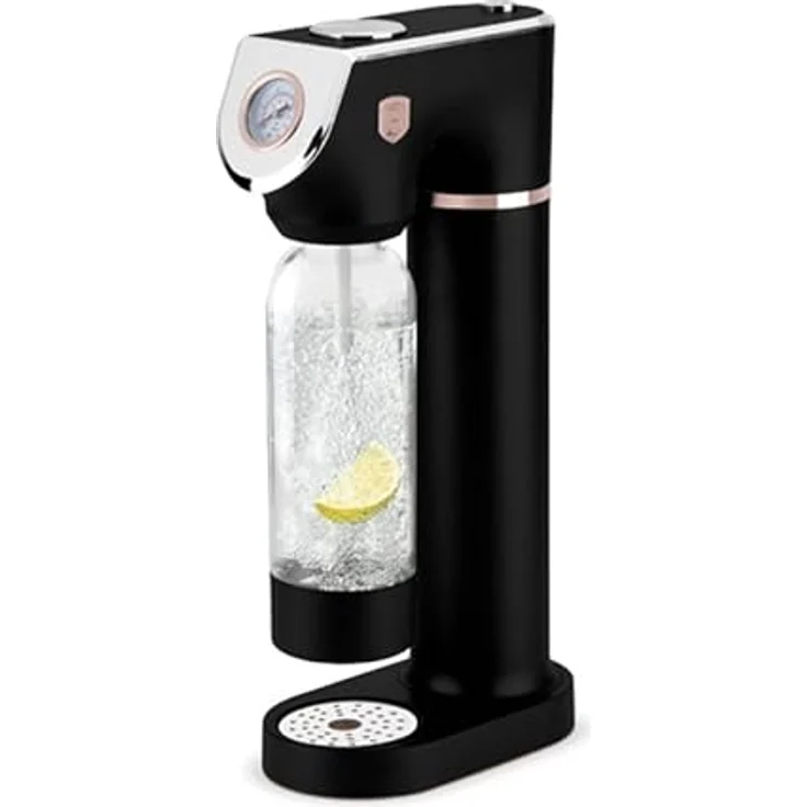 BERLINGER HAUS Sodabar Soda Maker + 2 Bottles Black Rose Collection | Umweltfreundlich und Benutzerfreundlich – Bild 2