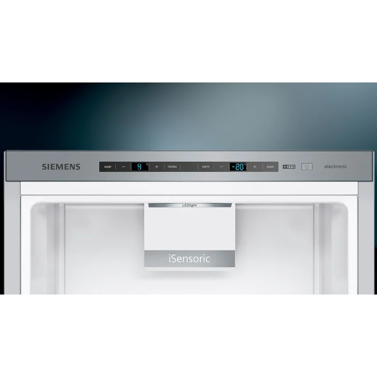Siemens KG39EAICA Kühl-Gefrierkombination, freistehend, silber, LowFrost, 0-Grad-Zone, Schnellgefrieren, LED, Breite 60 cm – Bild 11