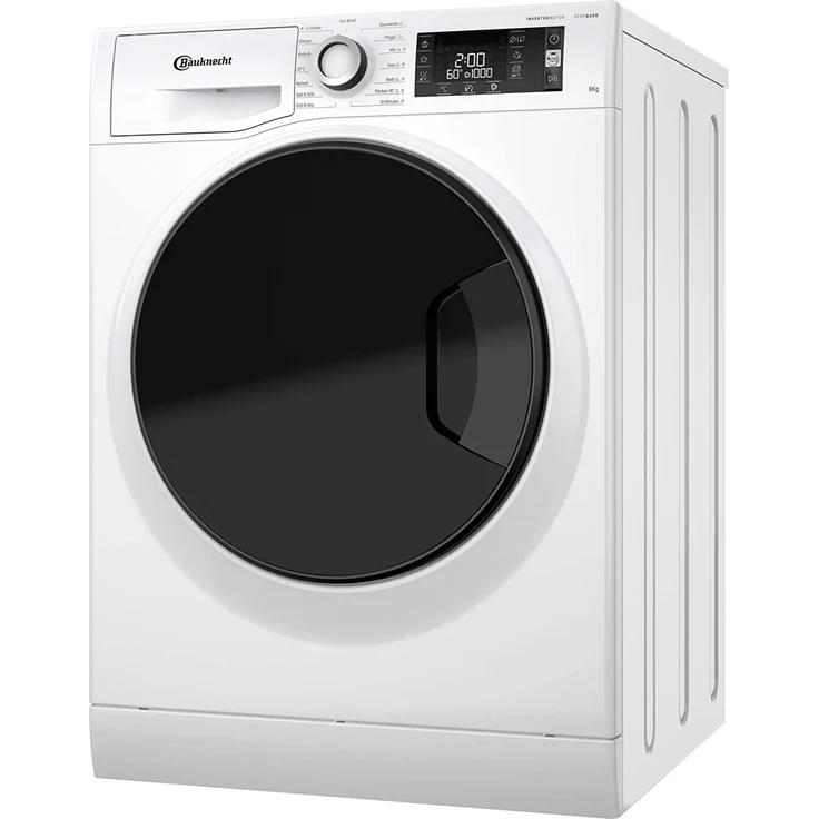 Bauknecht W Active 823 PS, Frontlader-Waschmaschine, B, Fassungsvermögen 8 kg, Standgerät, Breite 59,5 cm, SteamRefresh, Allergiker-Programm - Preisvergleich – Bild 20