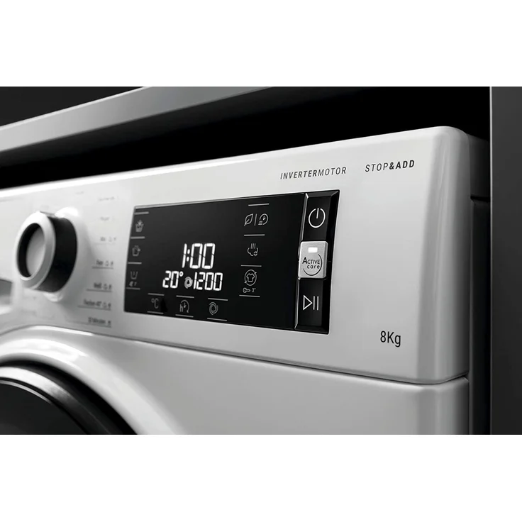 Bauknecht W Active 823 PS, Frontlader-Waschmaschine, B, Fassungsvermögen 8 kg, Standgerät, Breite 59,5 cm, SteamRefresh, Allergiker-Programm - Preisvergleich – Bild 21