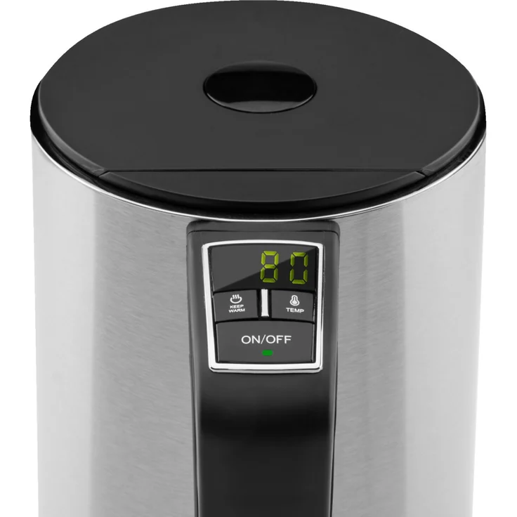 Gastroback 42436 Design Wasserkocher, 2200W, Cool Touch, 1,5 l, Wassertemperatur variabel einstellbar, kabellos, Edelstahl, [Energieklasse A] – Bild 5
