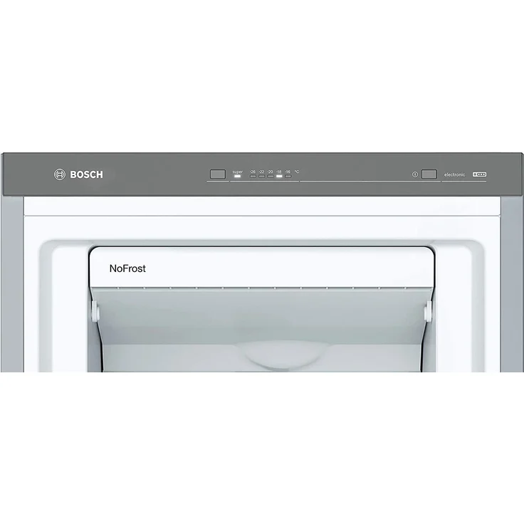 Bosch GSN36VLFP Gefrierschrank, freistehend, silber, NoFrost, Schnellgefrieren, Breite 60 cm, Energieklasse F – Bild 7