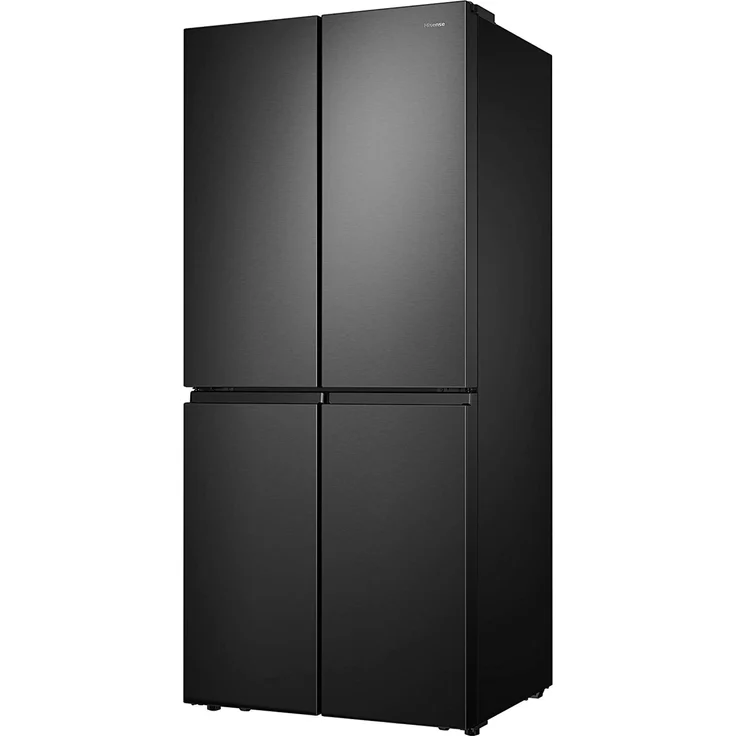 Hisense RQ563N4SF2 Side-by-Side-Kühlschrank, freistehend, schwarz, Full NoFrost, Schnellgefrieren, LED, Breite 79.4 cm, Energieklasse F – Bild 6
