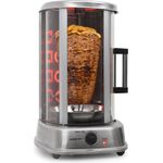 Kebap Master Pro Vertikalgrill 1500W Edelstahl inkl. Spieß Set