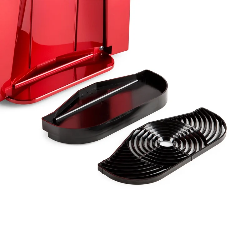 Klarstein Ice Volcano 2G Eismaschine, LED, 12kg je 24h, 2l: 6-12min, rot – Bild 9