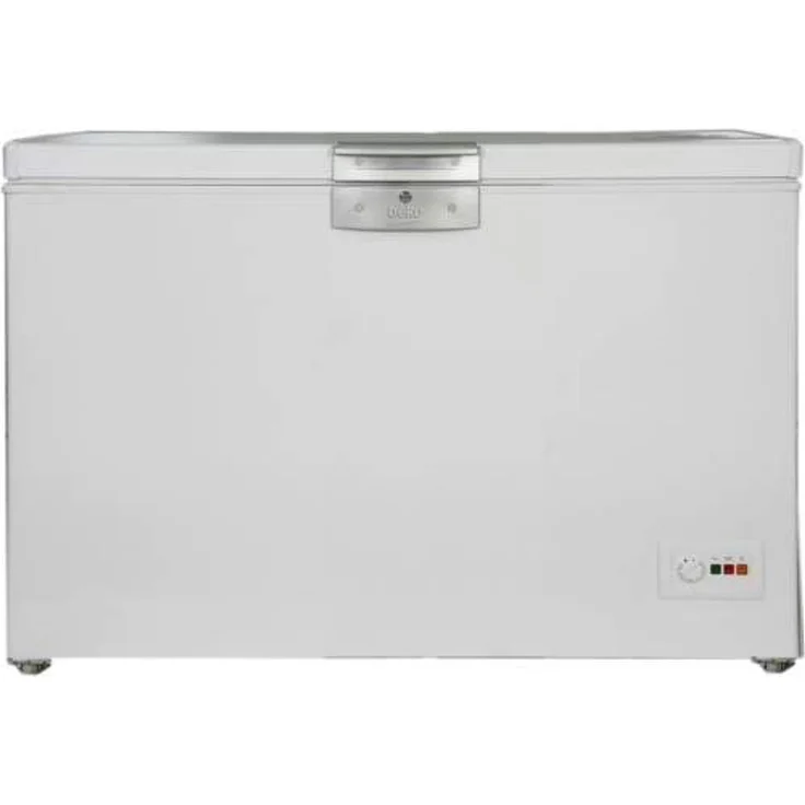 Beko HSA29540N Gefriertruhe, freistehend, weiß, Schnellgefrieren, Lagerzeit bei Störung 67 h, Breite 129 cm, Energieklasse E – Bild 7