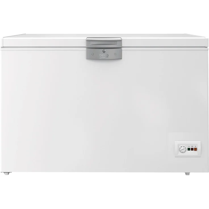 Beko HSA29540N Gefriertruhe, freistehend, weiß, Schnellgefrieren, Lagerzeit bei Störung 67 h, Breite 129 cm, Energieklasse E – Bild 5