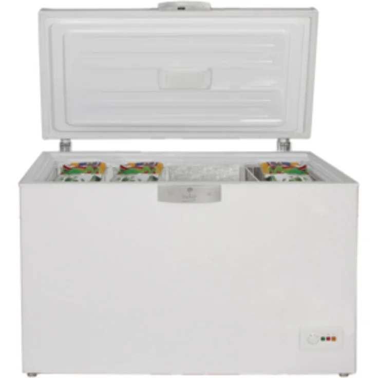 Beko HSA29540N Gefriertruhe, freistehend, weiß, Schnellgefrieren, Lagerzeit bei Störung 67 h, Breite 129 cm, Energieklasse E – Bild 6