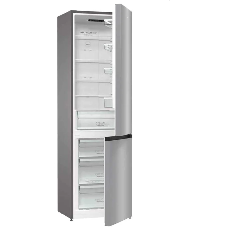 Gorenje NRK6202ES4 Kühl-Gefrierkombination, freistehend, silber, Full NoFrost, LED, Schnellgefrieren, Breite 60 cm – Bild 12