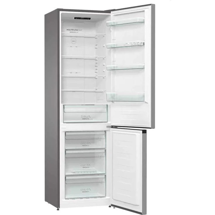 Gorenje NRK6202ES4 Kühl-Gefrierkombination, freistehend, silber, Full NoFrost, LED, Schnellgefrieren, Breite 60 cm – Bild 13